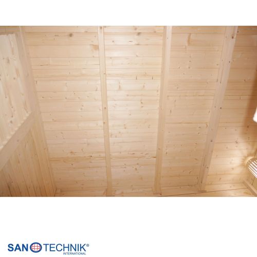 Sanotechnik - VAASA Außensauna für 4-5 Personen 310x230x219,5 cm
