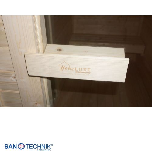 Sanotechnik - VAASA Außensauna für 4-5 Personen 310x230x219,5 cm