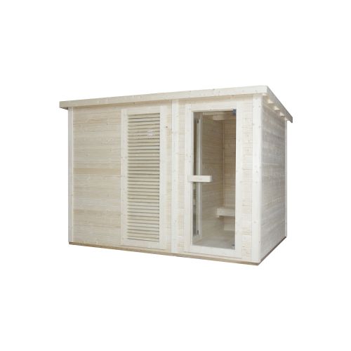 Sanotechnik - VAASA Außensauna für 4-5 Personen 310x230x219,5 cm