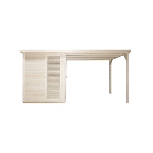RAUMA vanjska sauna za 4-5 osoba, 460x230x219,5 cm