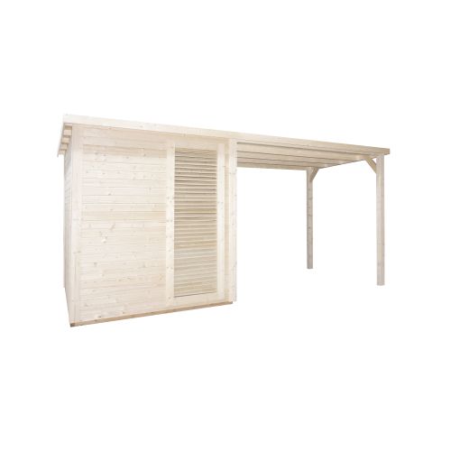 RAUMA vanjska sauna za 4-5 osoba, 460x230x219,5 cm