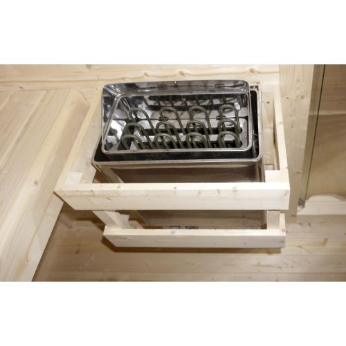 RAUMA vanjska sauna za 4-5 osoba, 460x230x219,5 cm