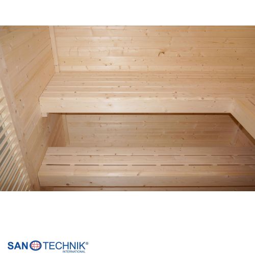 Sanotechnik - RAUMA Außensauna für 4-5 Personen 460 x 230 x 219,5 cm
