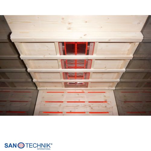 Sanotechnik - BILLUND 1 Infrarotkabine für 1 Person 80x110x190 cm