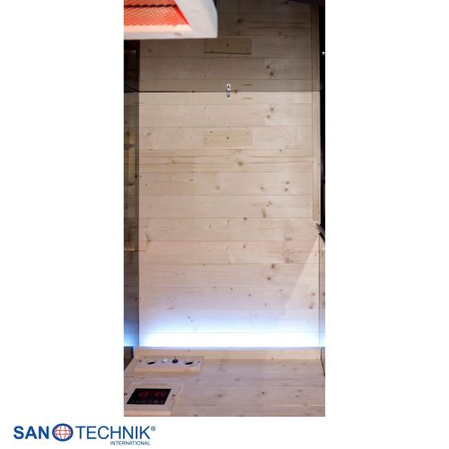 Sanotechnik - BILLUND 1 Infrarotkabine für 1 Person 80x110x190 cm