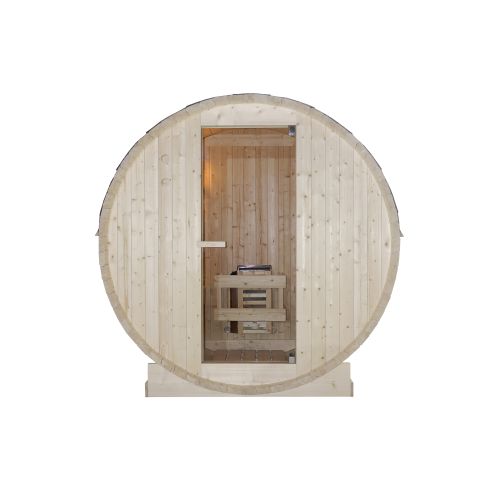 Sanotechnik - TROMSÖ M Zunanja savna v sodu za 2 osebi 189 x 120 x 191,5 cm