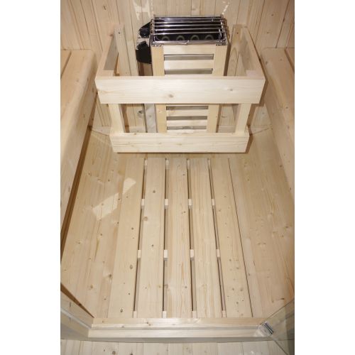 Sanotechnik - TROMSÖ M Zunanja savna v sodu za 2 osebi 189 x 120 x 191,5 cm