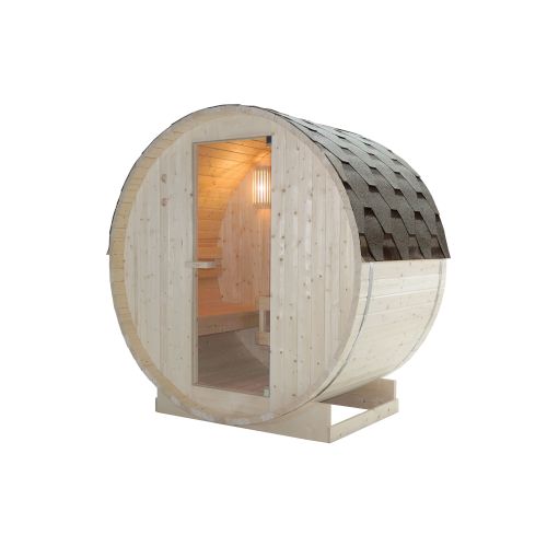 Sanotechnik - TROMSÖ M Zunanja savna v sodu za 2 osebi 189 x 120 x 191,5 cm
