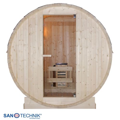 Sanotechnik - TROMSÖ M Zunanja savna v sodu za 2 osebi 189 x 120 x 191,5 cm