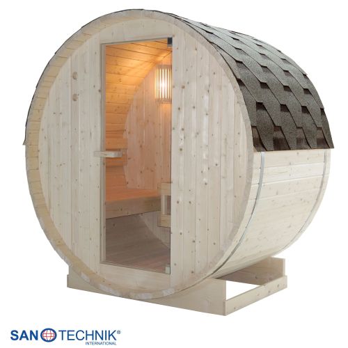 Sanotechnik - TROMSÖ M Zunanja savna v sodu za 2 osebi 189 x 120 x 191,5 cm