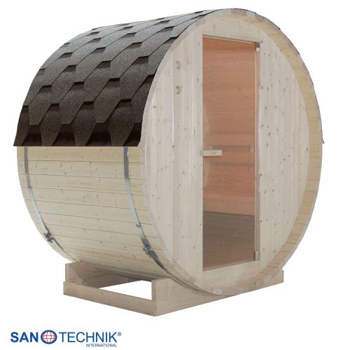 Sanotechnik - TROMSÖ M Zunanja savna v sodu za 2 osebi 189 x 120 x 191,5 cm