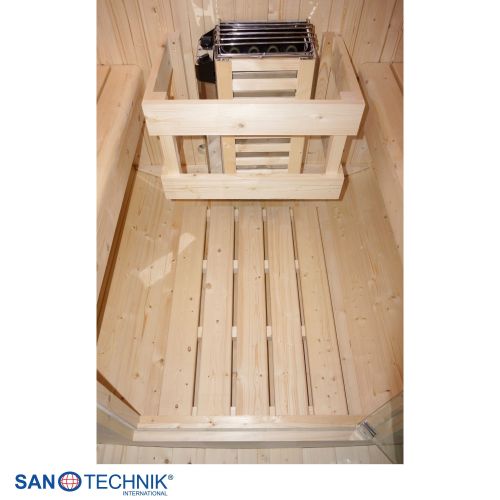 Sanotechnik - TROMSÖ M Zunanja savna v sodu za 2 osebi 189 x 120 x 191,5 cm