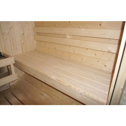 Sanotechnik - TROMSÖ L vanjska sauna u bačvi za 4 osobe. 194,8x180x191,5 cm