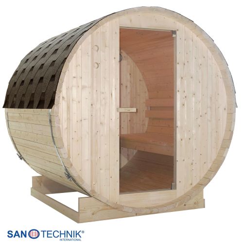 Sanotechnik - TROMSÖ L Außensauna für 4 Personen 189x180x191,5 cm