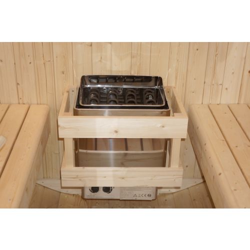 Sanotechnik - TROMSÖ XL Zunanja savna v sodu za 6 oseb 189x220x191,5 cm