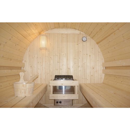 Sanotechnik - TROMSÖ XL Zunanja savna v sodu za 6 oseb 189x220x191,5 cm