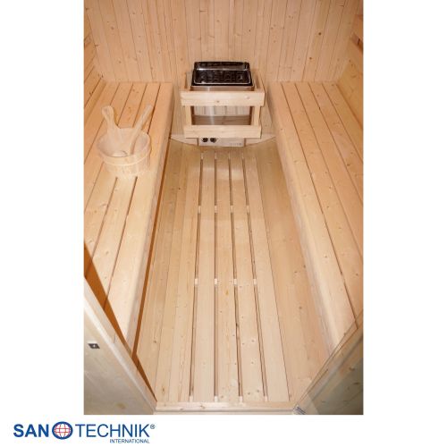 Sanotechnik - TROMSÖ XL Außensauna für 6 Personen 189x220x191,5 cm