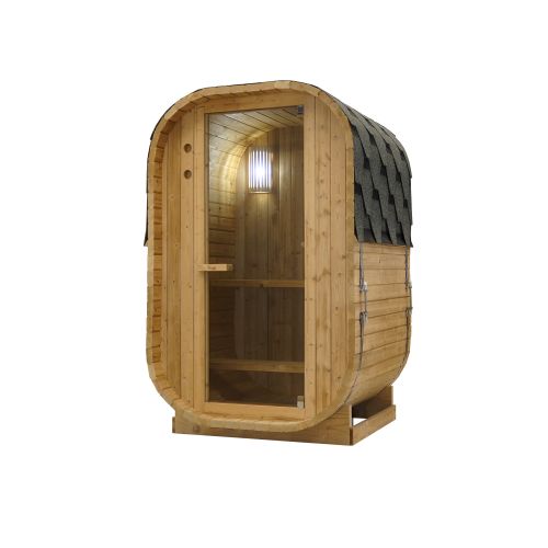 LINDHOLM vanjska sauna za 1-2 osobe 128,2x120x194 cm (sklopivi set)