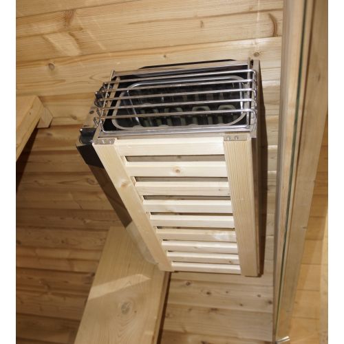 LINDHOLM vanjska sauna za 1-2 osobe 128,2x120x194 cm (sklopivi set)