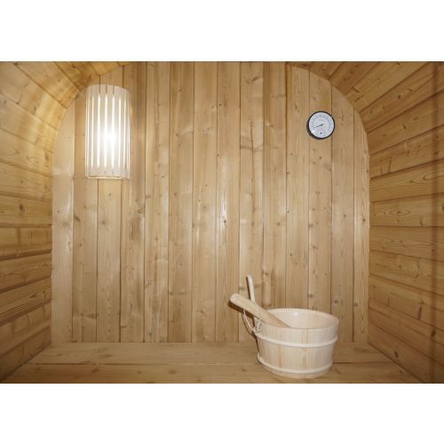 LINDHOLM vanjska sauna za 1-2 osobe 128,2x120x194 cm (sklopivi set)
