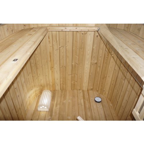 LINDHOLM vanjska sauna za 1-2 osobe 128,2x120x194 cm (sklopivi set)