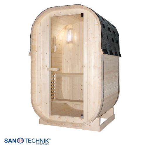 Sanotechnik - LINDHOLM egy-kétszemélyes kültéri finn szauna