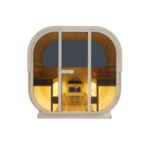Sanotechnik - HANKO vanjska sauna za 6 osoba. 210x180x210 cm