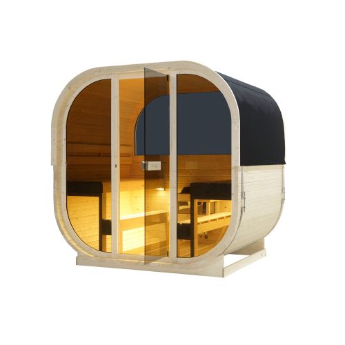 Sanotechnik - HANKO vanjska sauna za 6 osoba. 210x180x210 cm