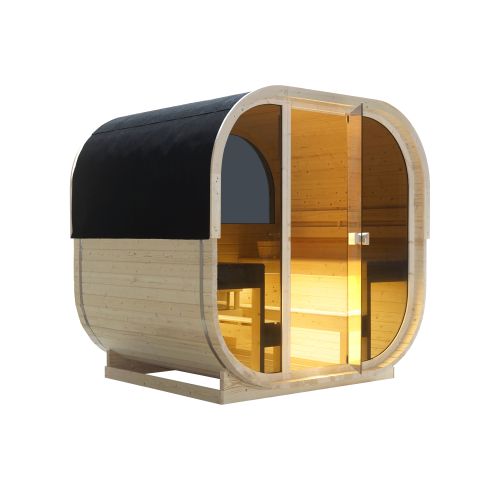 Sanotechnik - HANKO vanjska sauna za 6 osoba. 210x180x210 cm