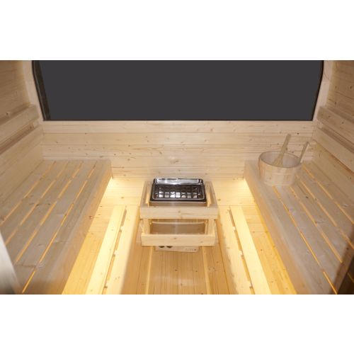 Sanotechnik - HANKO vanjska sauna za 6 osoba. 210x180x210 cm