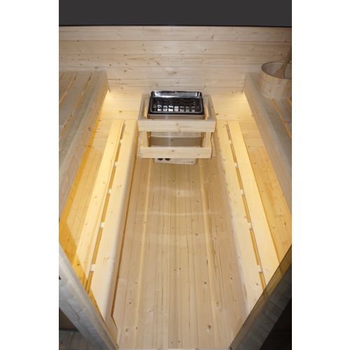 Sanotechnik - HANKO vanjska sauna za 6 osoba. 210x180x210 cm