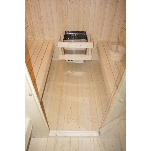 Sanotechnik - GÖTEBORG Außensauna für 4 Personen 188,2x220x194 cm