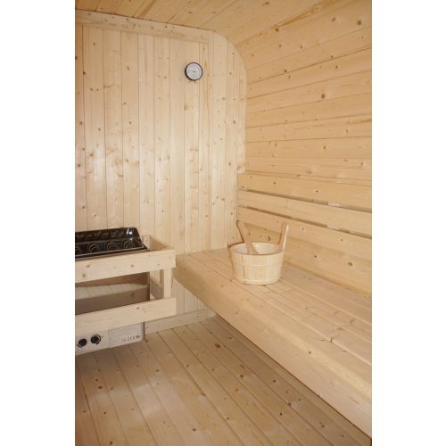 Sanotechnik - GÖTEBORG Außensauna für 4 Personen 188,2x220x194 cm