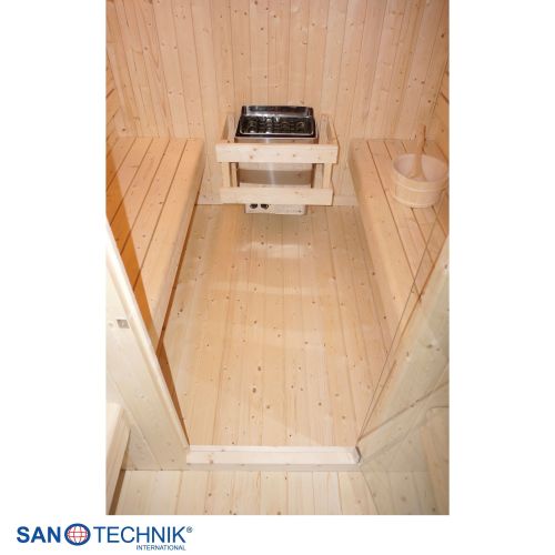 Sanotechnik - GÖTEBORG Außensauna für 4 Personen 188,2x220x194 cm