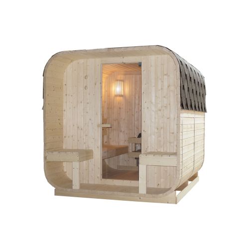 Sanotechnik - GÖTEBORG zunanja savna za 4 osebe 188,2x220x194 cm