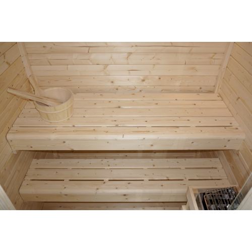 HELSINKI Außensauna für 2-3 P. 165x175x218,9 cm (Bausatz)
