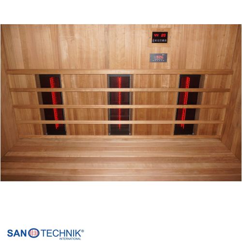 Sanotechnik - KOTKA Sauna+Infrarotkabine für 4-5 Personen 200x150x190 cm