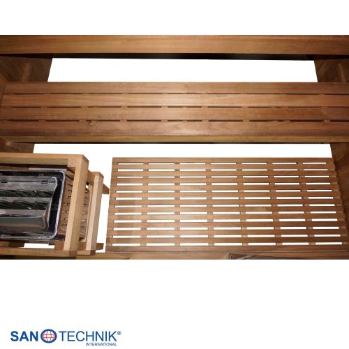 Sanotechnik - KOTKA Sauna+Infrarotkabine für 4-5 Personen 200x150x190 cm