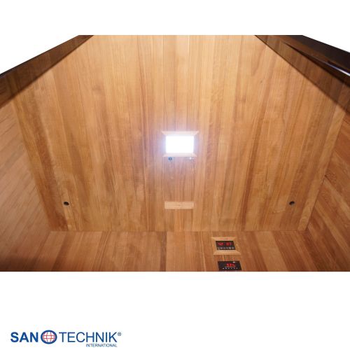 Sanotechnik - KOTKA Sauna+Infrarotkabine für 4-5 Personen 200x150x190 cm