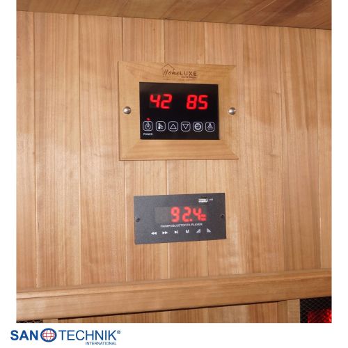 Sanotechnik - KOTKA Sauna+Infrarotkabine für 4-5 Personen 200x150x190 cm