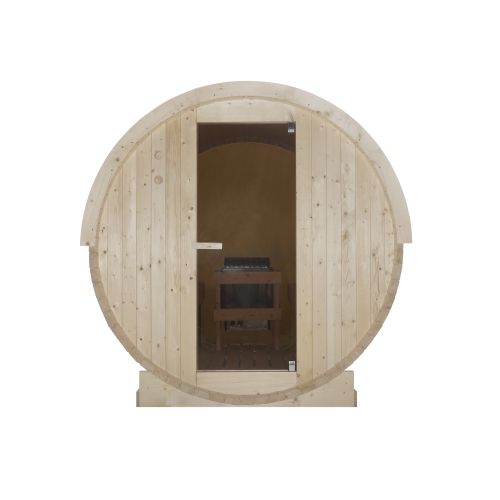 Sanotechnik - NYBORG M Außensauna für 4 Personen 194,2x244,9x194,9 cm