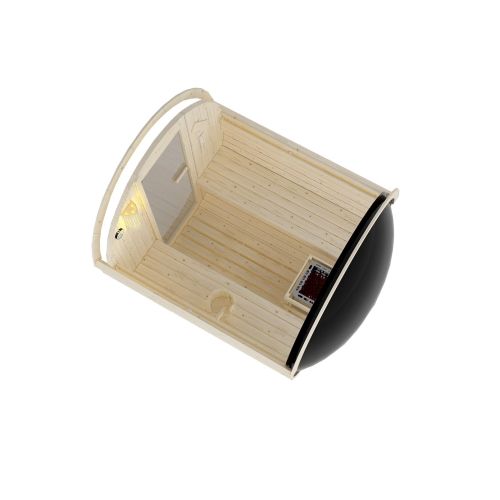 Sanotechnik - NYBORG M Außensauna für 4 Personen 194,2x244,9x194,9 cm