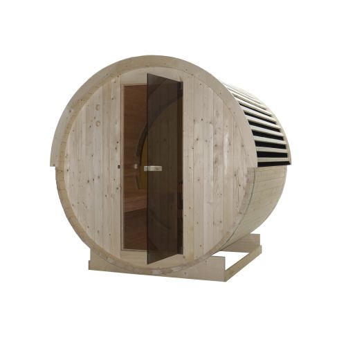 Sanotechnik - NYBORG M Außensauna für 4 Personen 194,2x244,9x194,9 cm