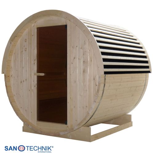 Sanotechnik - NYBORG M Außensauna für 4 Personen 194,2x204,9x194,9  cm