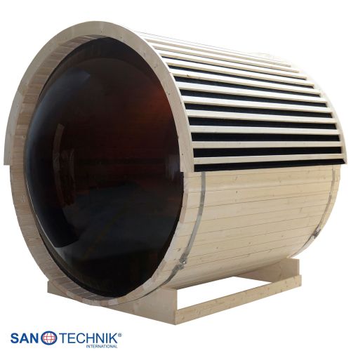 Sanotechnik - NYBORG M Außensauna für 4 Personen 194,2x204,9x194,9  cm
