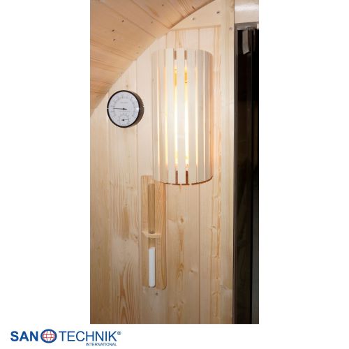 Sanotechnik - NYBORG M Außensauna für 4 Personen 194,2x204,9x194,9  cm