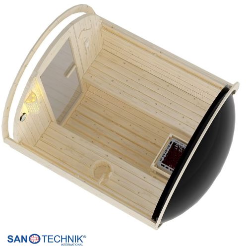 Sanotechnik - NYBORG M Außensauna für 4 Personen 194,2x204,9x194,9  cm