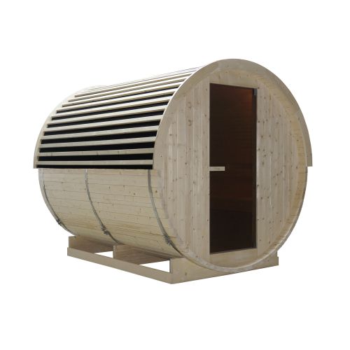 Sanotechnik - NYBORG L Außensauna für 6 Personen 194,2x224,9x194,9 cm