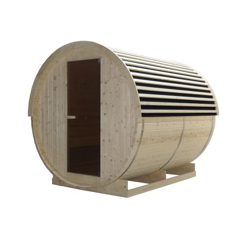 Sanotechnik - NYBORG L Außensauna für 6 Personen 194,2x224,9x194,9 cm