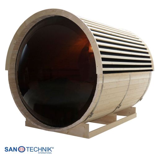 Sanotechnik - NYBORG L Außensauna für 6 Personen 194,2x244,9x194,9 cm
